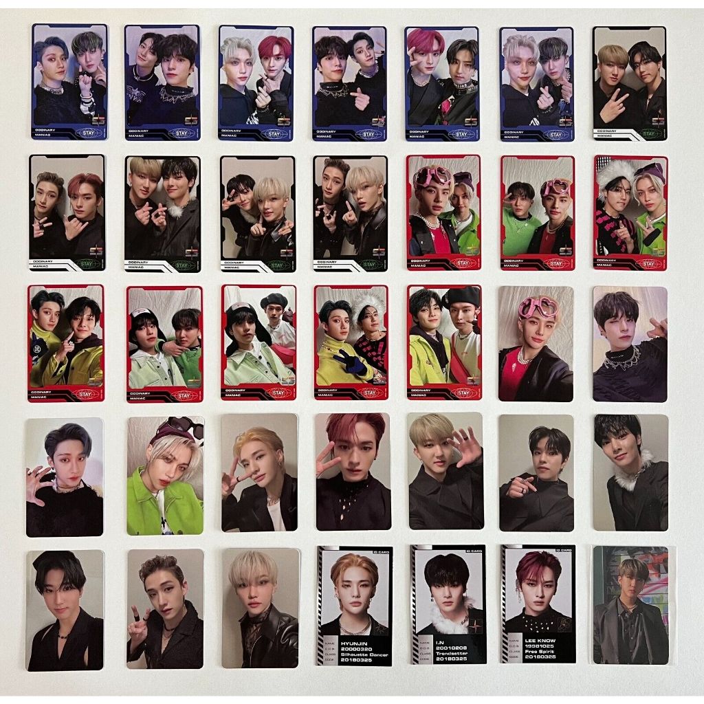 Stray Kids Mini Álbum Oddinary Unidade Oficial De Cartão