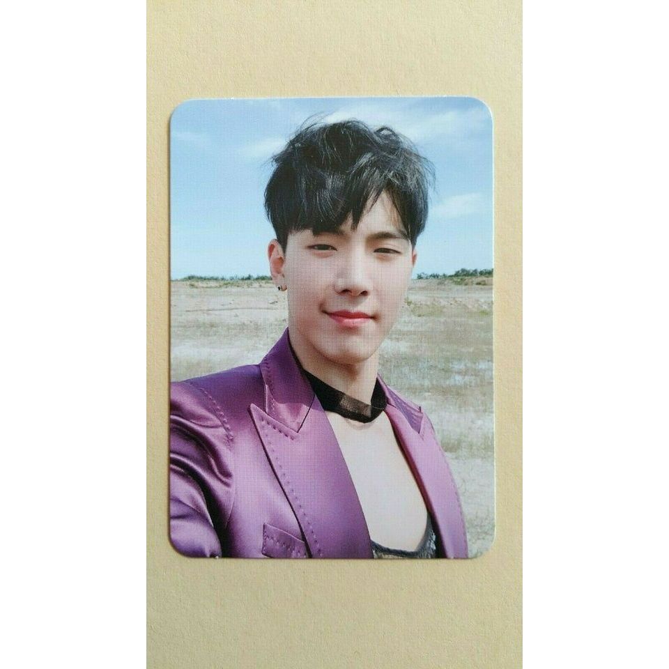 MONSTA X 7o mini Álbum FOLLOW FIND YOU Cartão Fotográfico Oficial