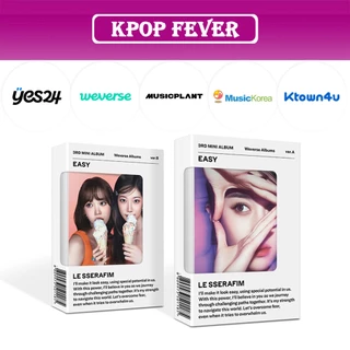 ( POB ) LE SSERAFIM - 3RD MINI ALBUM [ EASY ] (WEVERSE ALBUMS VER.)