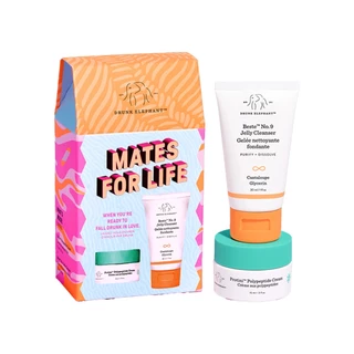 drunk elephant limited drunk break duo (cleanser 30ml, cream 15ml)