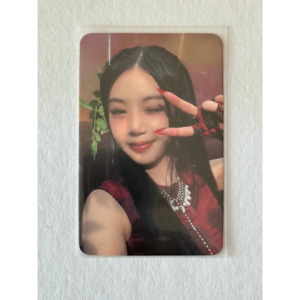 G) I-dle-Idle SOOJIN 1o Álbum Solo EP (AGASSY) Cartão Oficial POB