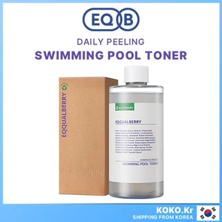 EQQUALBERRY Toner De Piscina De Descasque Diário 300ml Com FREEBIES