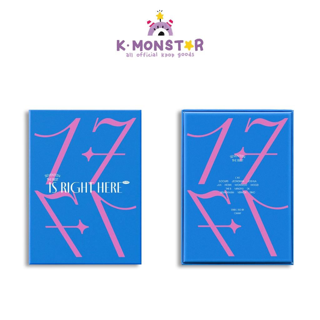 [POB] SEVENTEEN - 17 IS RIGHT HERE BEST ALBUM DEAR VER. RANDOM