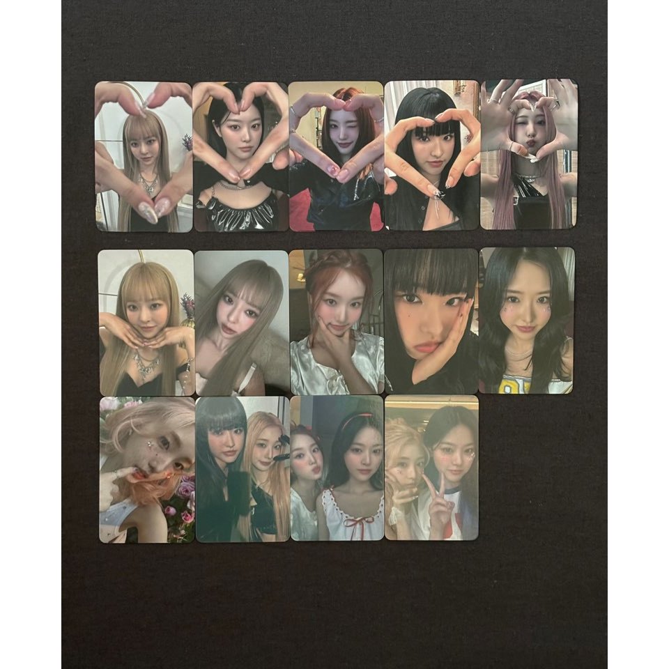 LOOSSEMBLE Um De Tipo De Cartão Fotográfico Oficial Mini Loona 2o