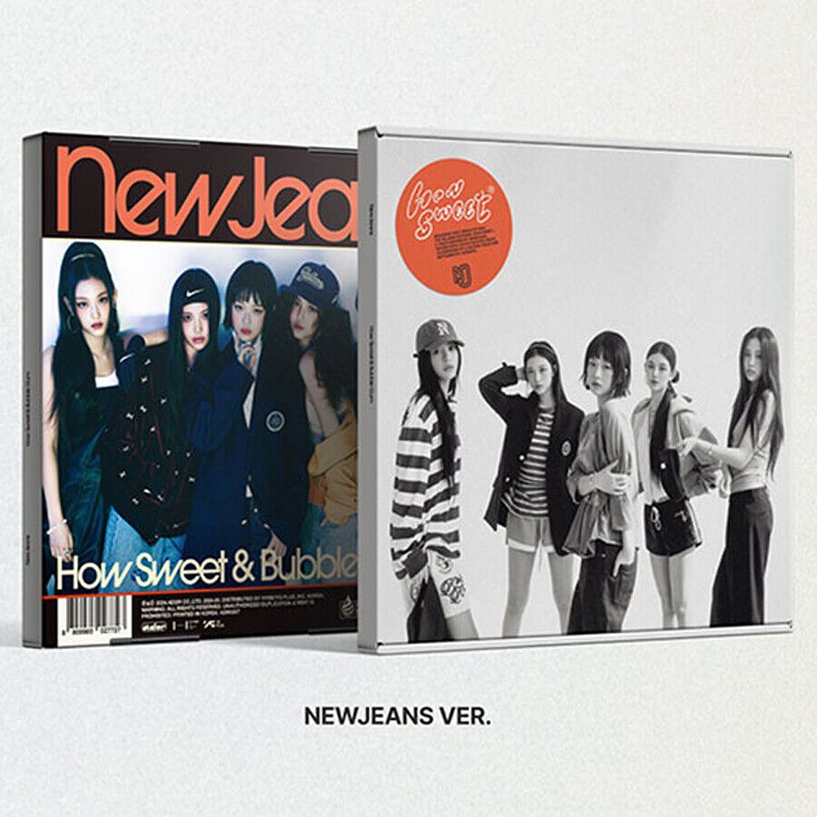 STANDAR] NEWJEANS [HOW SWEET] Double Single Album STANDARD Ver K