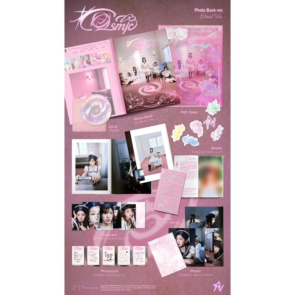 RED VELVET - [ COSMIC ] 7TH MINI ALBUM (PHOTOBOOK Ver.) | Shopee