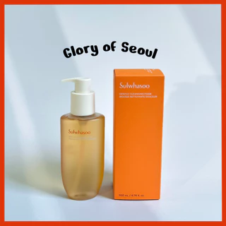 Sulwhasoo Gentle Cleansing Foam 200mL, Nutrient-rich Lather for Skin Comforting Pore Cleansing