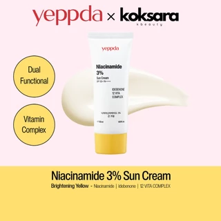 yeppda niacinamide 3% sun cream 50ml