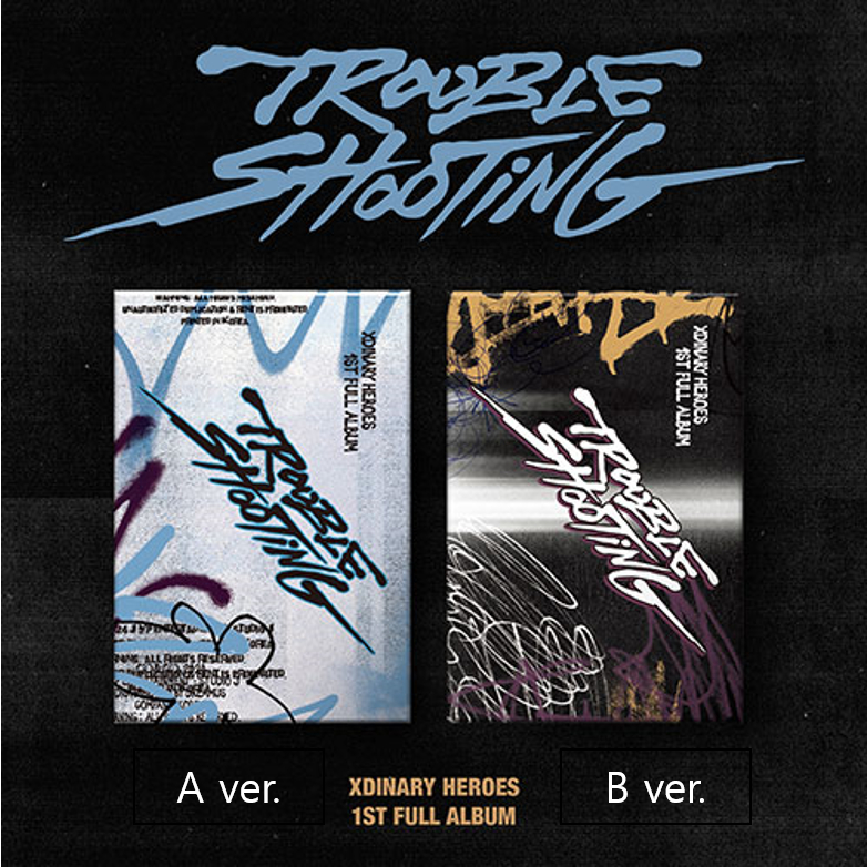 STANDARD ver.) XDINARY-HEROES [TROUBLESHOOTING] 1st FULL ALBUM