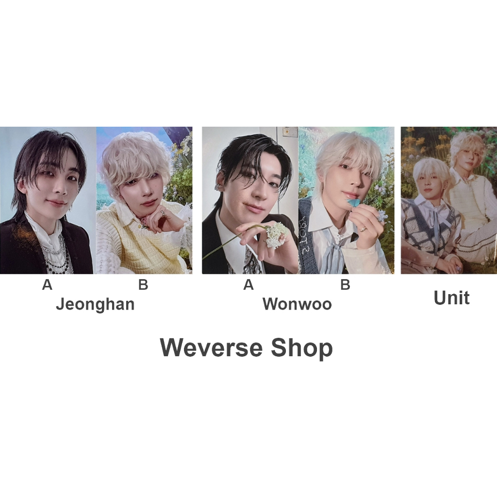 SEVENTEEN Jeonghan X Wonwoo 1st Single Album 'THIS MAN' POB