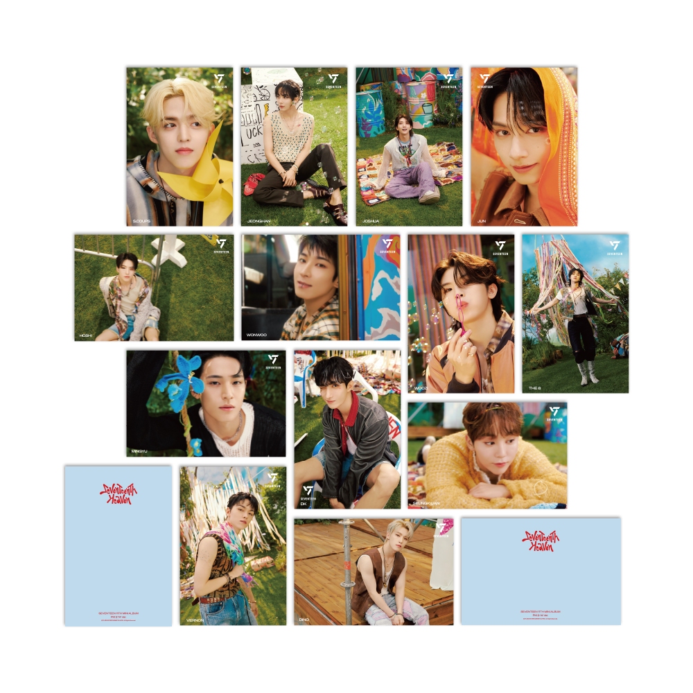 Cartão Postal Lenticular SEVENTEEN 3D + 1 Fotográfico SEVENTEENTH