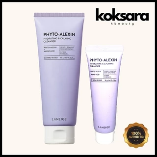 laneige phyto-alexin hydrating & calming cleanser 150ml, 50ml