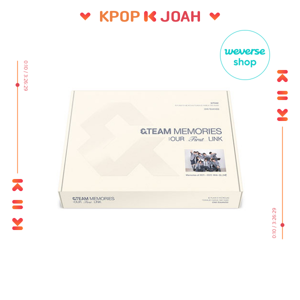 POB] &TEAM - &TEAM MEMORIES : OUR FIRST LINK (4th Jun.2024) | Shopee Brasil