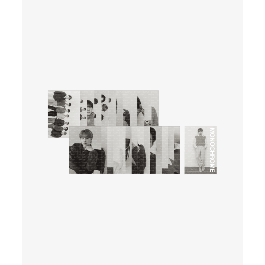 BTS POP-UP MONOCHROME Foto Impressa | Shopee Brasil