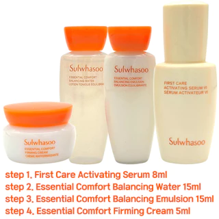 [SULWHASOO] Kit De Rotina Diária Essencial (Inclui 4 Itens) (Amostra)