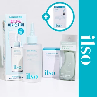 [ilso] Super Melting Serum Softener 150mL Cotton Pad Set + Deep Clean Master & Natural Mild Clear Nose Pack | Limpeza De Poros Oliveyoung blackhead