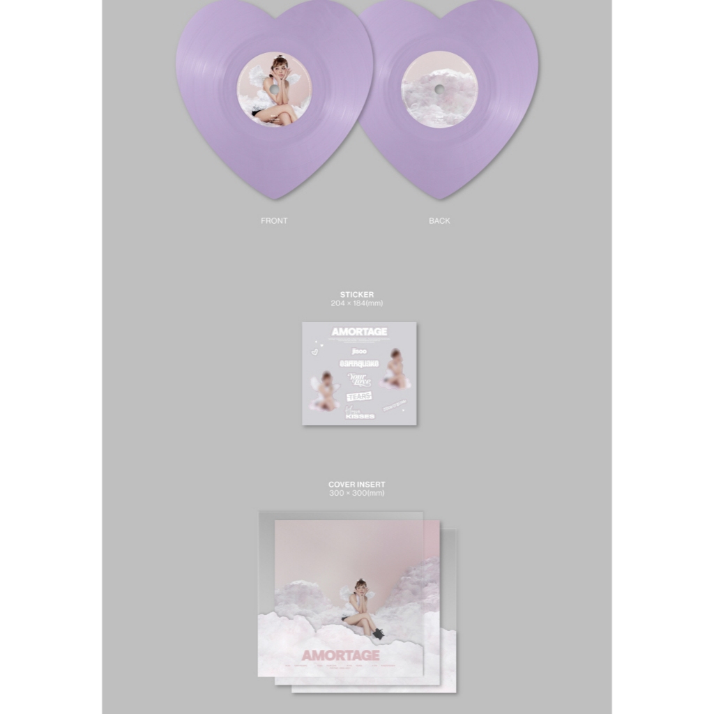 BLACKPINK VINYL LP JISOO ジス アルバム　新品未開封 JISOO ジス - ME FIRST シングルアルバム(Vinyl LP) [Limited Edition]