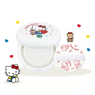 [Hello Kitty Facial Sun Pact SPF50 PA +/Sunblock/Leve/Proteção/Raios UV/Fabricado Na Coréia