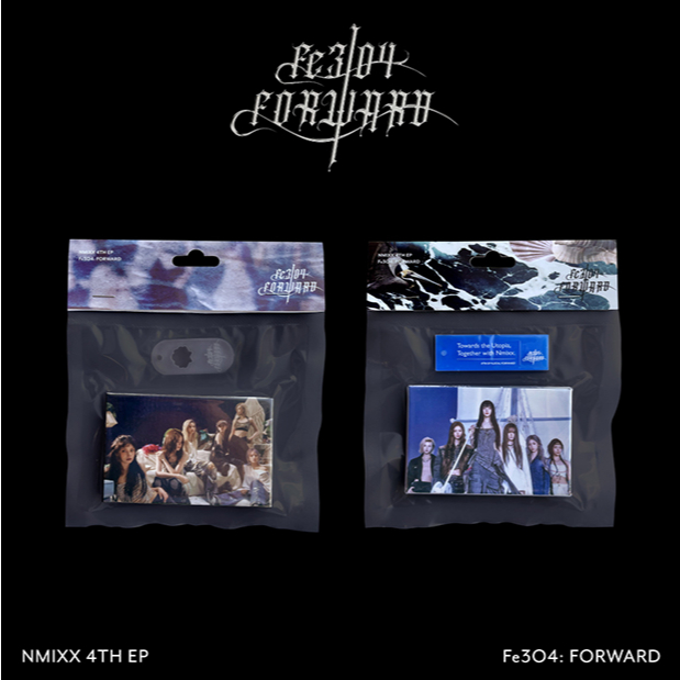 NMIXX ベイFe3O4: Forward JYP特典 リアルタッチトレカ NMIXX - [ Fe3O4 : FORWARD ] 4TH EP ALBUM (PLATFORM POCA Ver