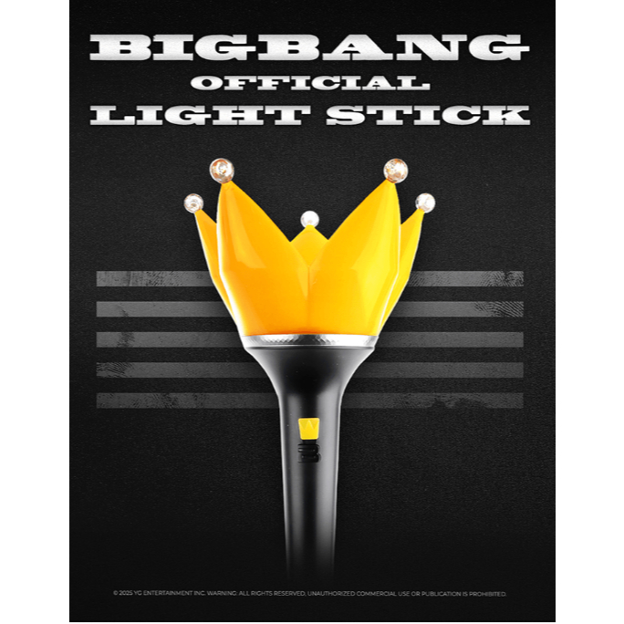 BIGBANG Official Light Stick Ver.4 Black | Shopee Brasil
