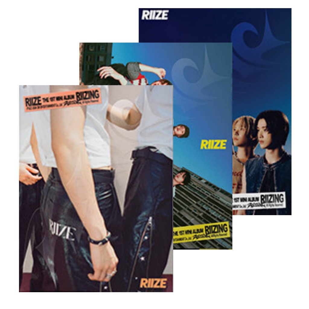 RIIZE - [ RIIZING ] 1ST MINI ALBUM (PHOTOBOOK Ver.) | Shopee Brasil