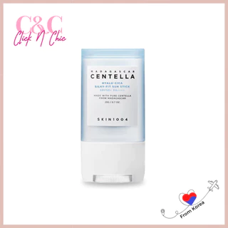 SKIN1004 Madagascar Centella Hyalu-Cica Bastão Solar Silky-Fit 20g
