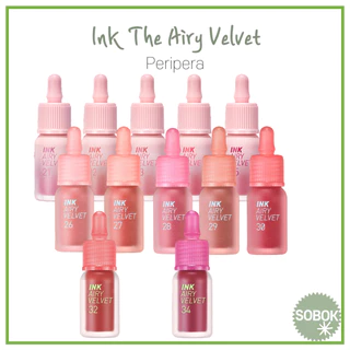 [peripera] (+26-30) Ink The Airy Velvet 4g 10 color
