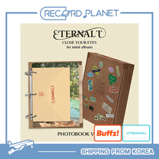[POB] CLOSE YOUR EYES - The 1st Mini Album [ETERNALT] (PHOTOBOOK Ver.)