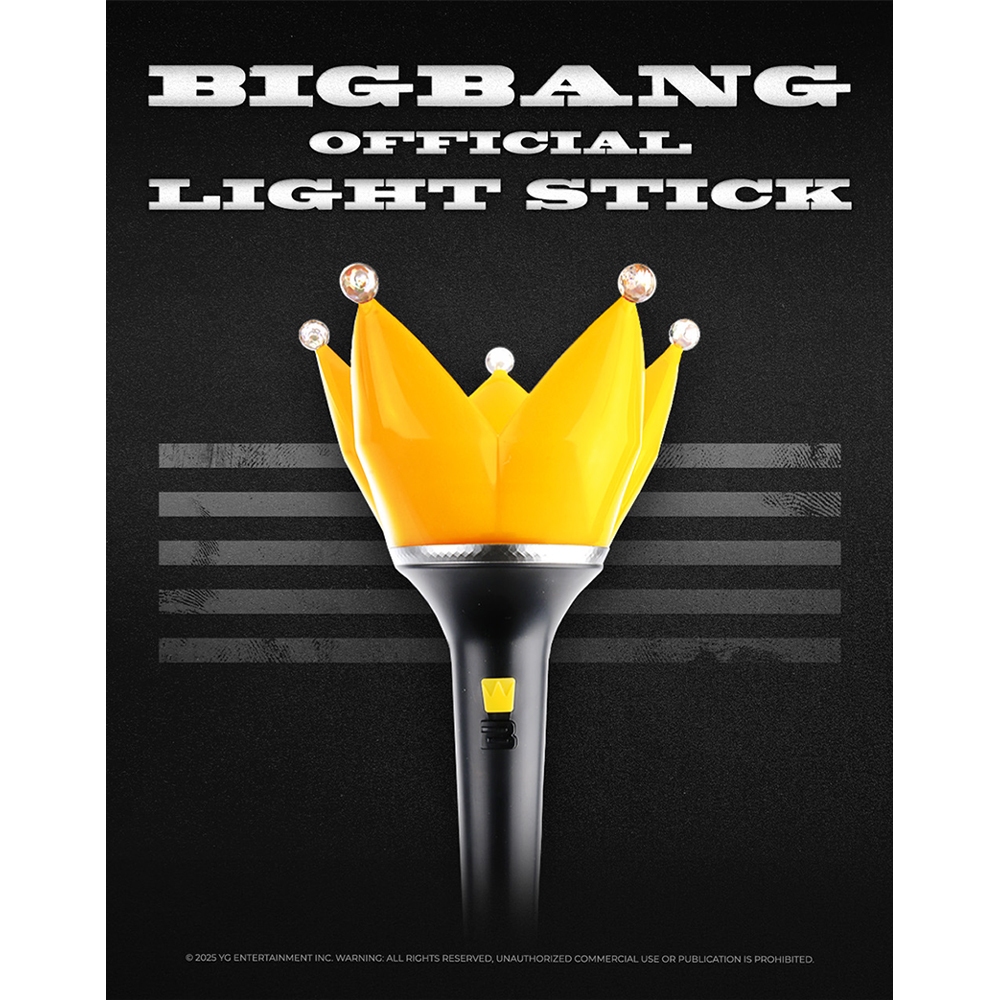 BIGBANG Official Light Stick V.4 Black | Shopee Brasil