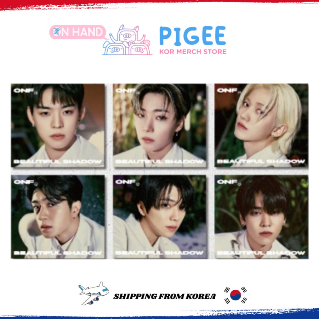 ONF - [ BEAUTIFUL SHADOW ] 8TH Mini Album (DIGIPACK Ver.) | Shopee Brasil