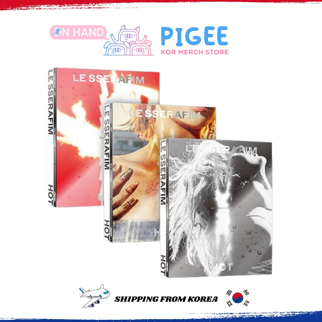 LE SSERAFIM - [ HOT ] 5TH MINI ALBUM | Shopee Brasil