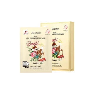 jmsolution selfie vital vitamin tree fruit mask 30ml 10ea em Oferta na Shopee
