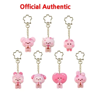 BTS BT21 Oficial CHERRY BLOSSOM Chaveiro De Figuras Autêntico