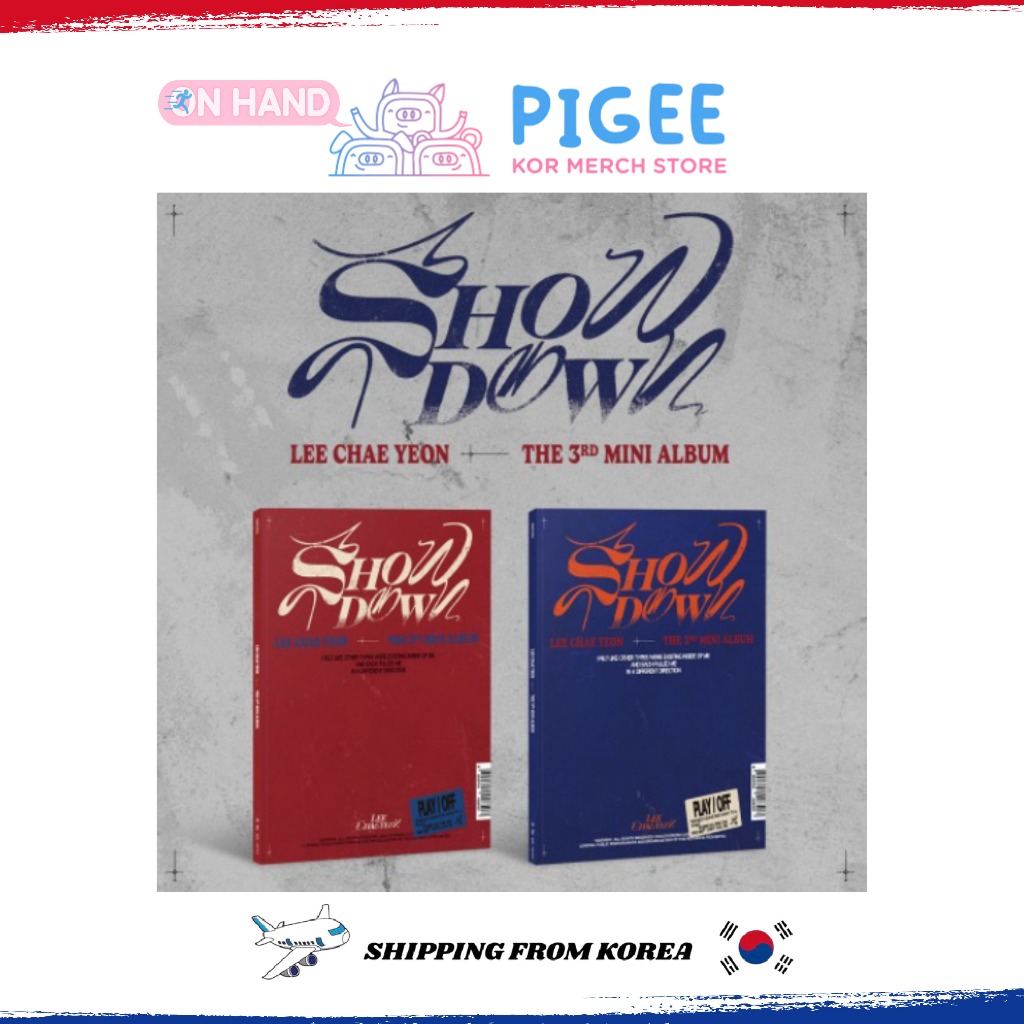 LEE CHAE YEON - [ SHOWDOWN ] 3RD MINI ALBUM | Shopee Brasil