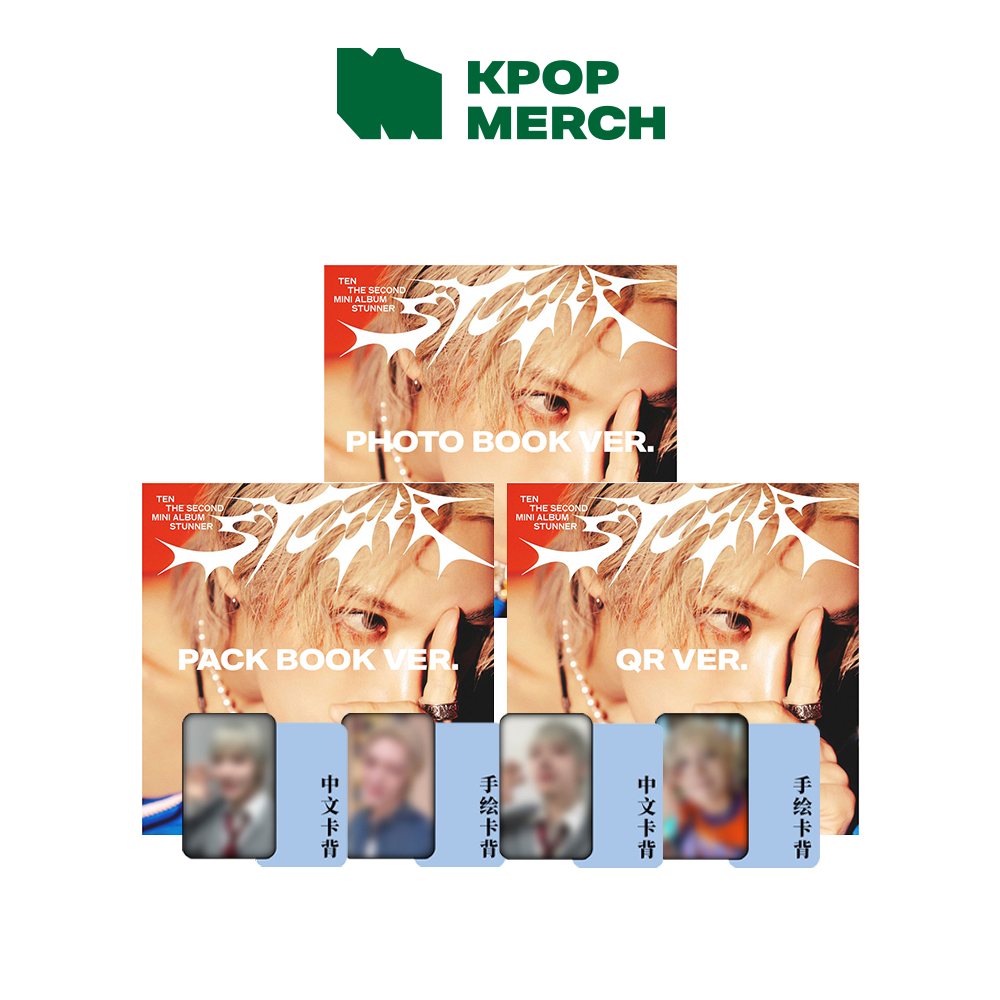 (POP Merch POB) NCT TEN - 2nd Mini Album [ Stunner ] | Shopee Brasil