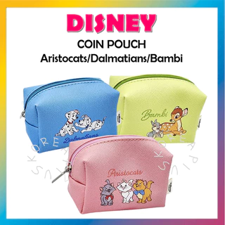 [Bolsa De Moedas Disney Aristocats/Dalmatians/Bambi Marie 1042229 coinwallet