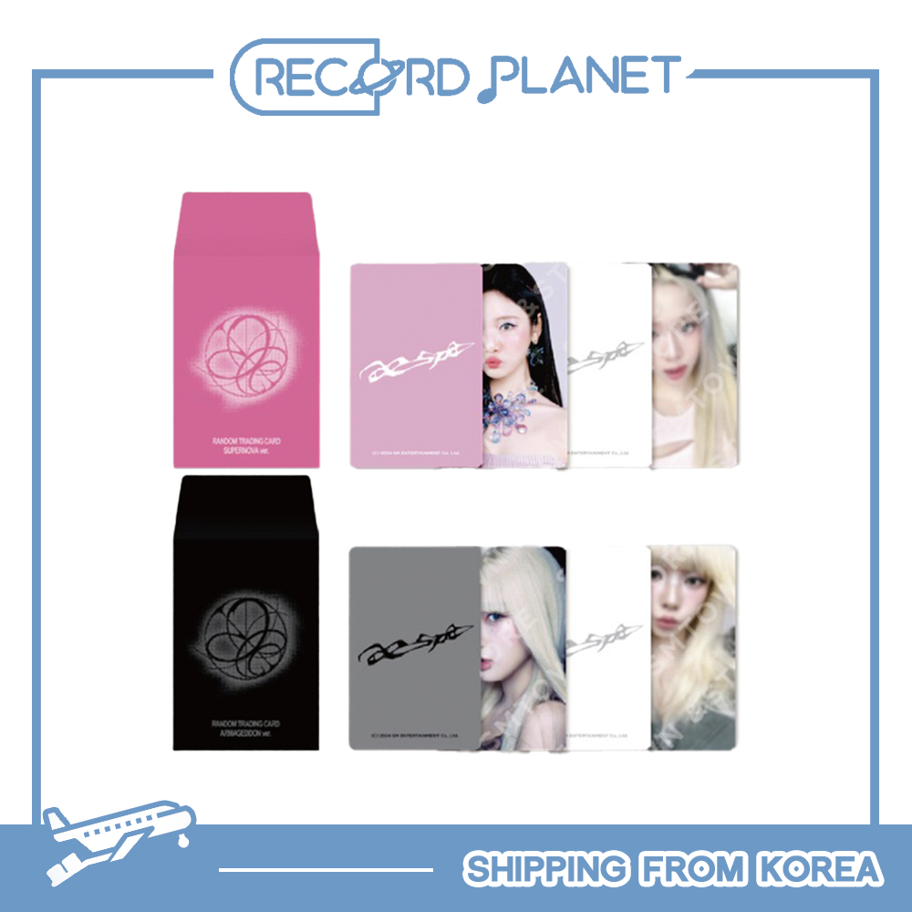 [FAST DELIVERY] aespa WEEK – Armageddon The Mystery Circle - RANDOM TRADING CARD