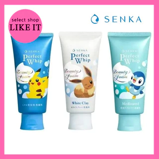 SENKA Coleção Perfect Whip Pokemon/Edição Limitada