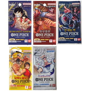 One Piece Card Game Booster Korean 1 PACK