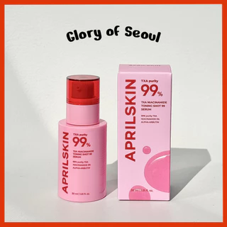 APRILSKIN TXA 99 Niacinamida Spicule toning shot 99 % Soro 30ml