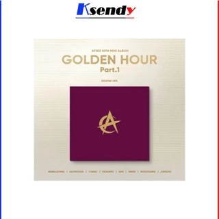 ATEEZ 10o Mini Álbum-GOLDEN HOUR : Part . 1 (DIGIPACK Ver) CD