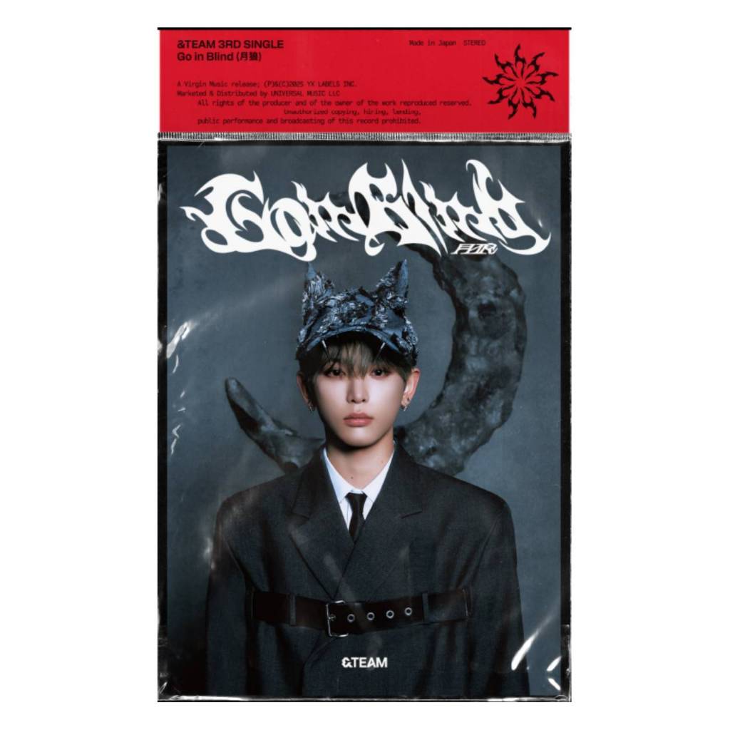 SOLO EDITION] &TEAM - 3rd Single Album [Go in Blind] | Shopee Brasil