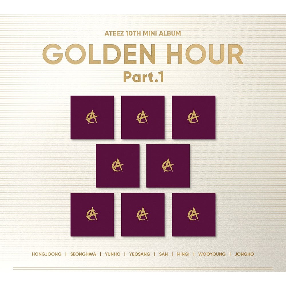 ATEEZ - 10th Mini Album [GOLDEN HOUR : Part.1] (Digipak VER