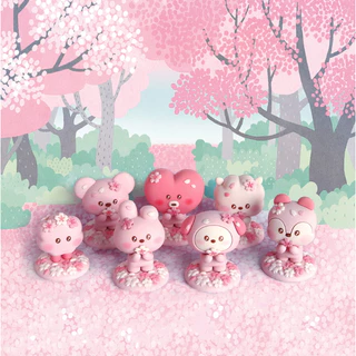 BTS BT21 Oficial CHERRY BLOSSOM Figura Autêntica (Estoque Pronto)