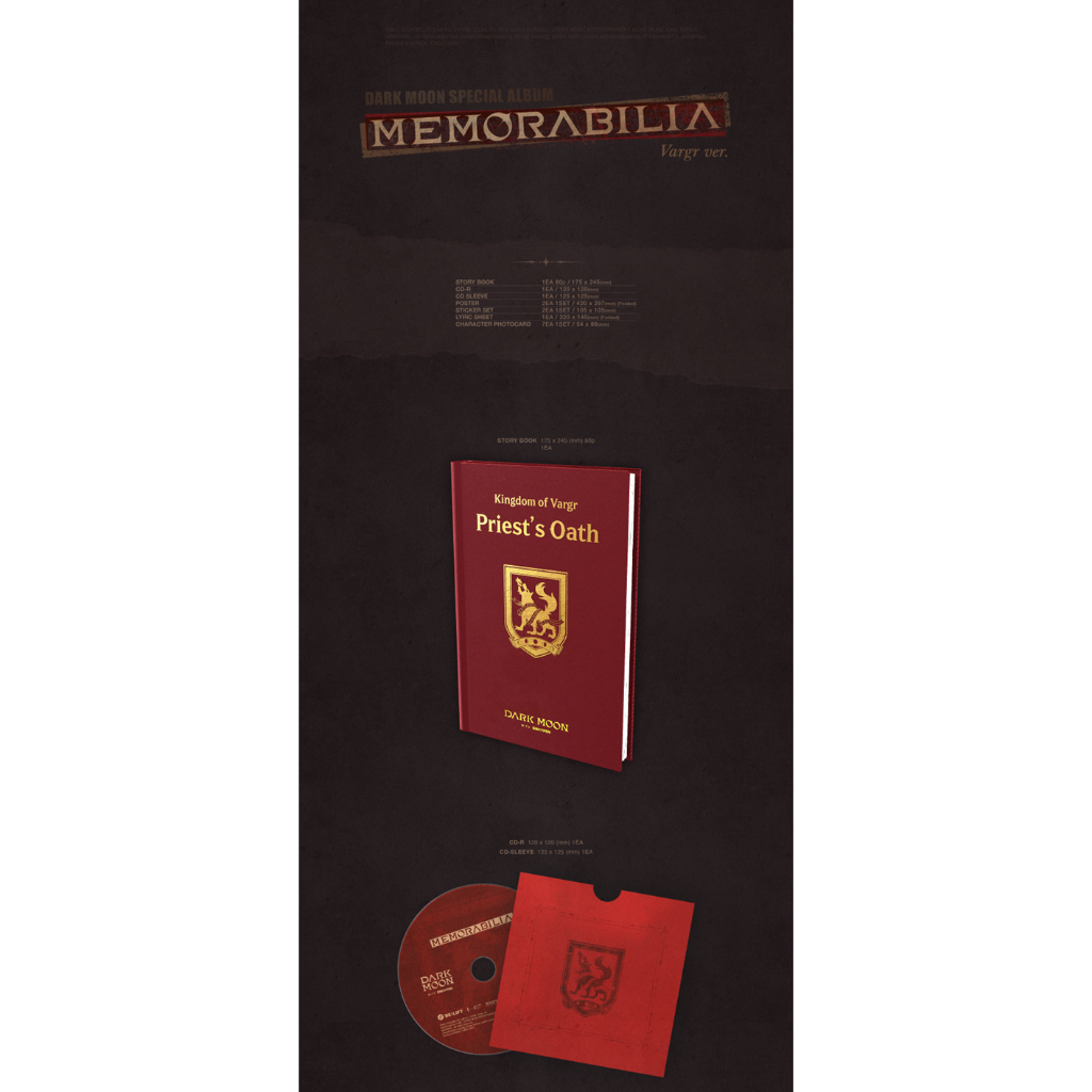 ENHYPEN - [ MEMORABILIA ] DARK MOON SPECIAL ALBUM | Shopee Brasil