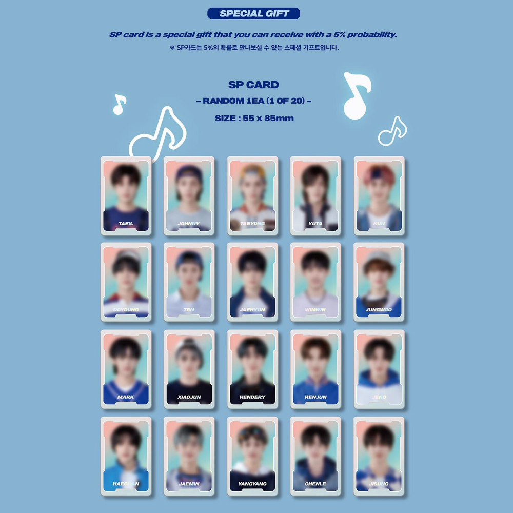 NCT - NCT ZONE COUPON CARD (OLD SCHOOL ver.) | Shopee Brasil
