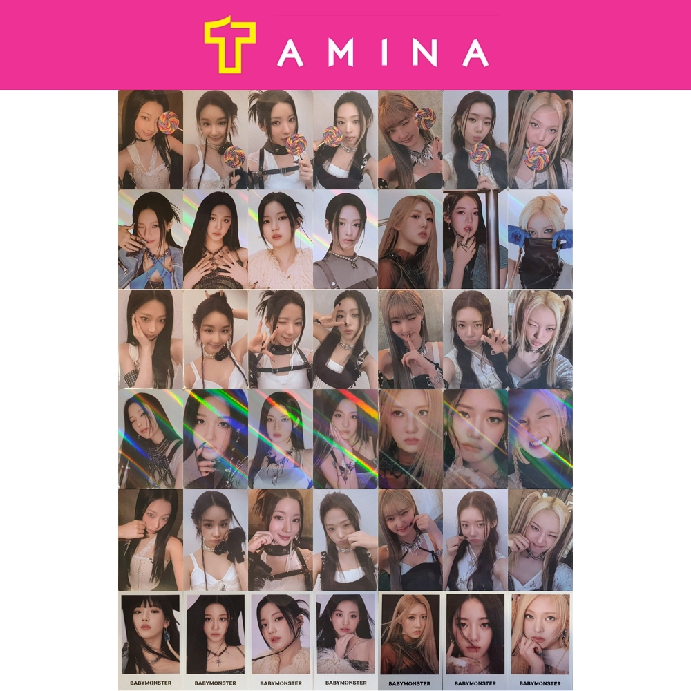 BABYMONSTER 1st MINI ALBUM [BABYMONS7ER] POB Photocard | Shopee Brasil