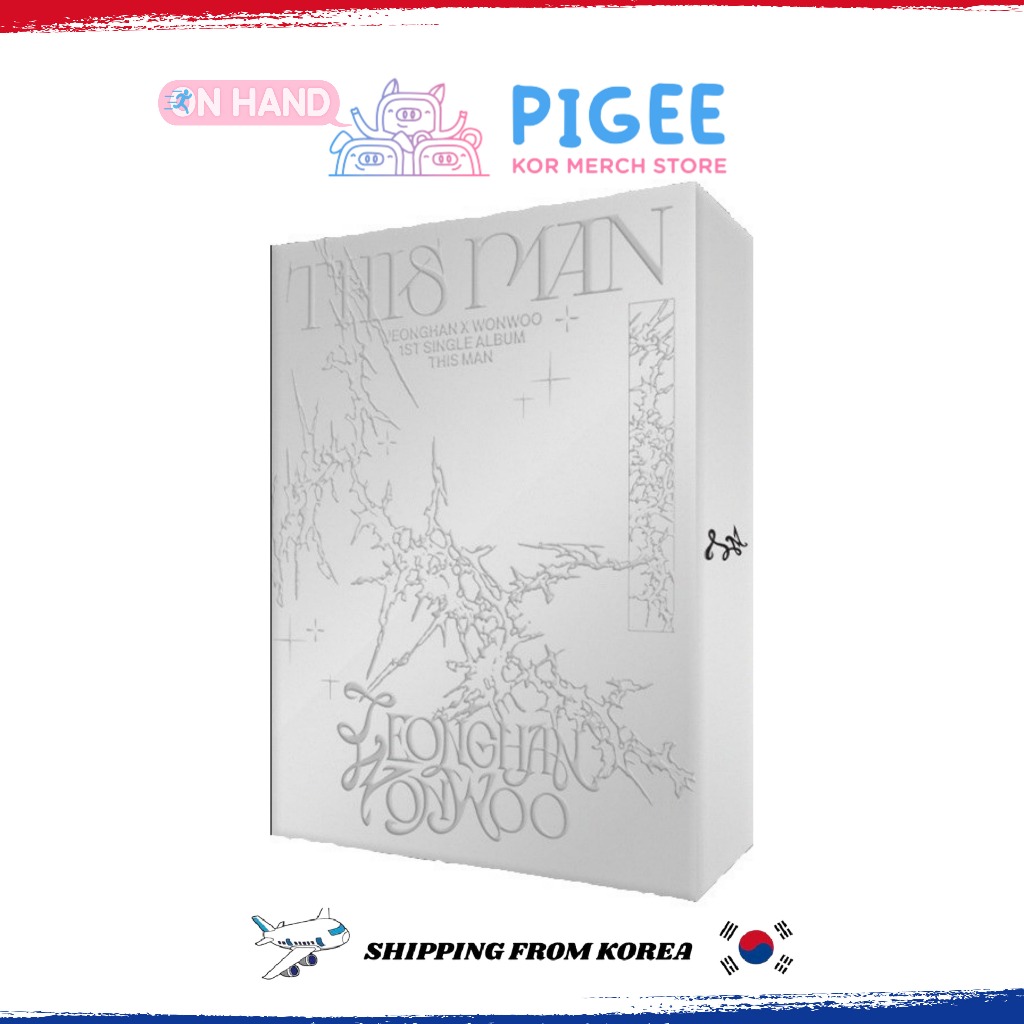 SEVENTEEN JEONGHAN X WONWOO - [ THIS MAN ] KIT Ver. | Shopee Brasil