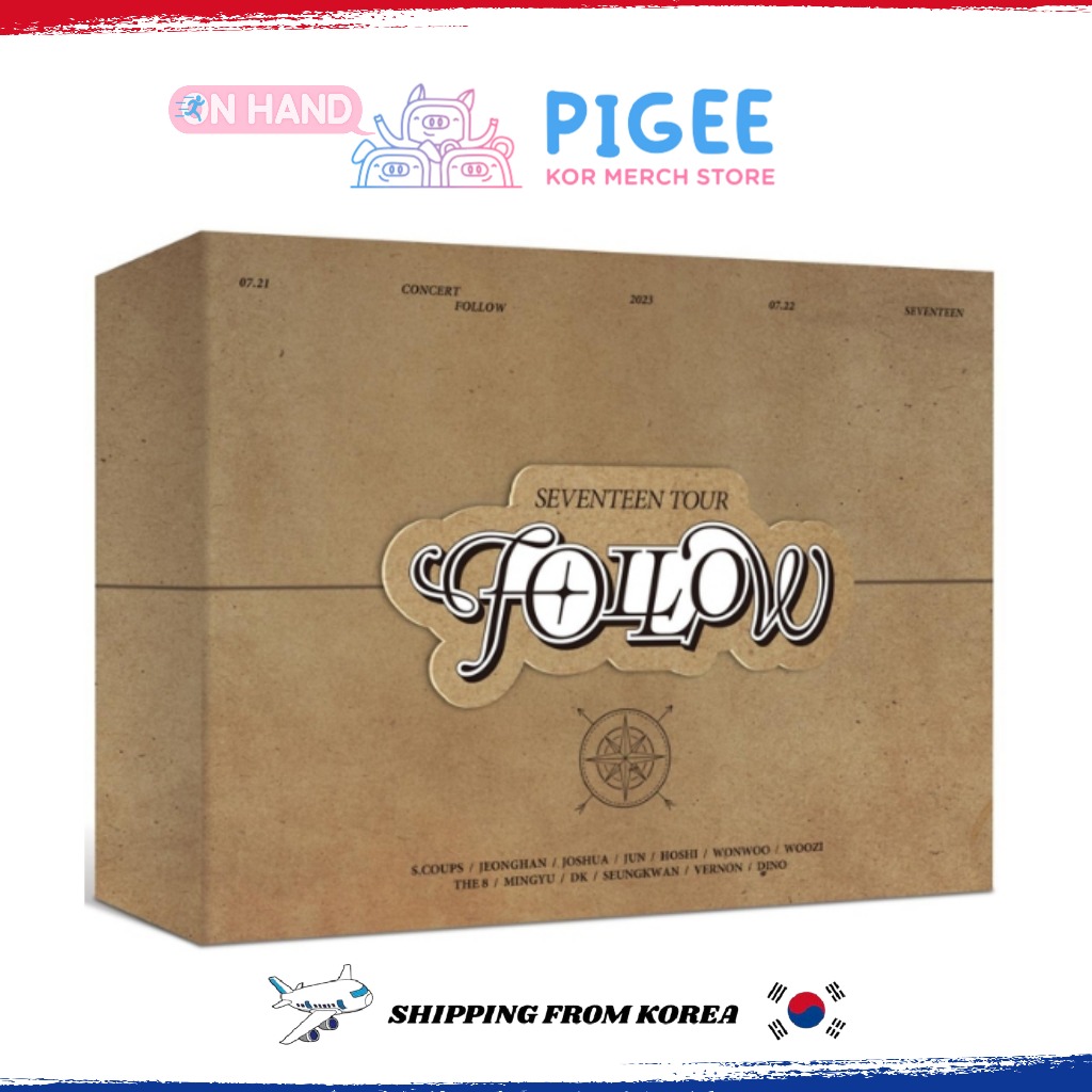 SEVENTEEN - TOUR [ FOLLOW ] TO SEOUL DIGITAL CODE | Shopee