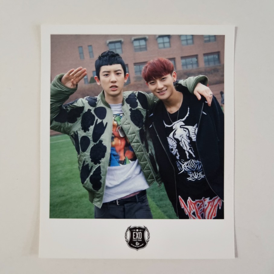 EXO Cartão Oficial Polaroid Card Wolf Original-Agora Raro , Nova